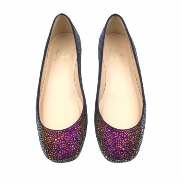 Christian Louboutin Shoes - CHRISTIAN LOUBOUTIN | Gozul Strass Flat